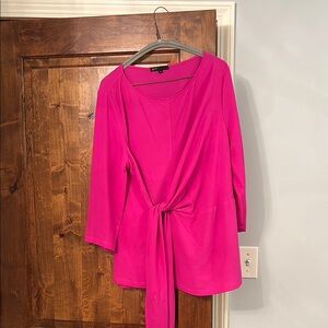 Gibson Women's Blouse in Vibrant Pink